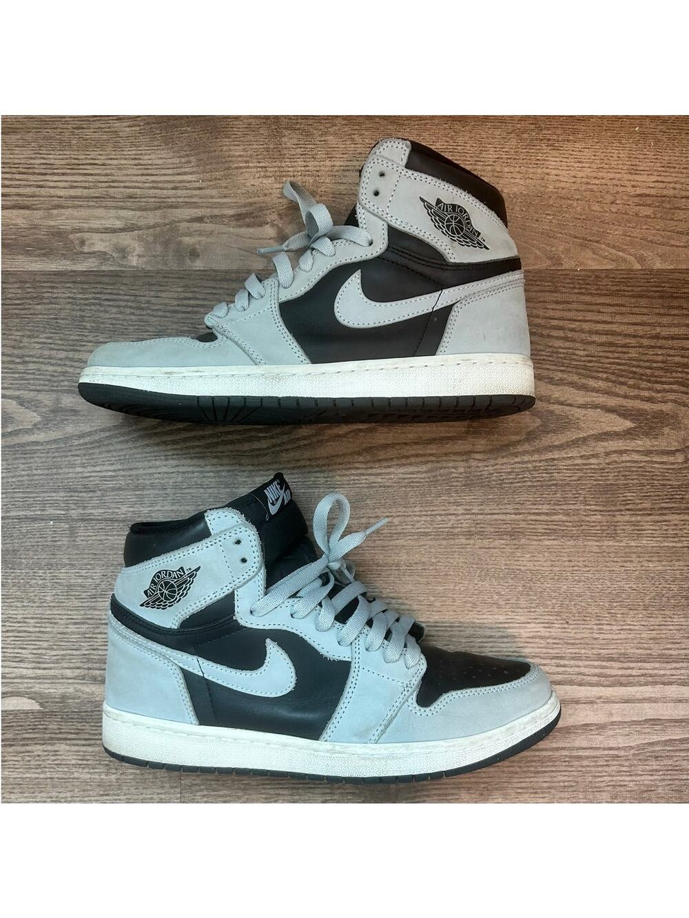 Nike Air Jordan 1 Retro High OG Shadow Grey 2.0 Size 8.5 555088-013